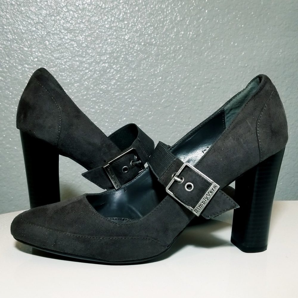 Simply Very Wang Stacked Heels